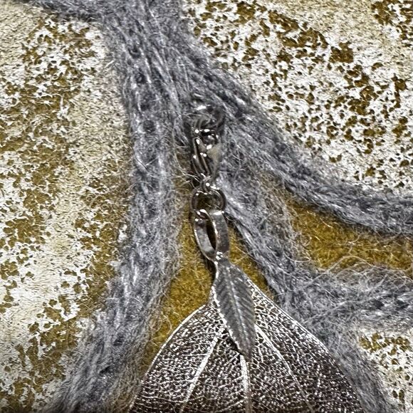 Mignon Doo Size L Large Wool Blend Embellished Sleeveless Shell Top NWT - Picture 4 of 11